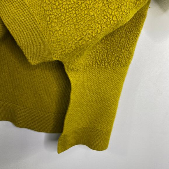 ELK Green Honning Merino Wool Blend Poncho Sweater Womens Size Small/Medium S/M - Picture 6 of 9